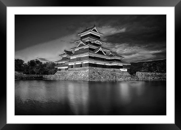 Matsumoto Castle Framed Mounted Print by Jonah Anderson Photography