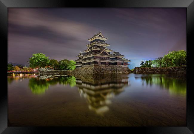  Matsumoto Castle Framed Print by Jonah Anderson Photography