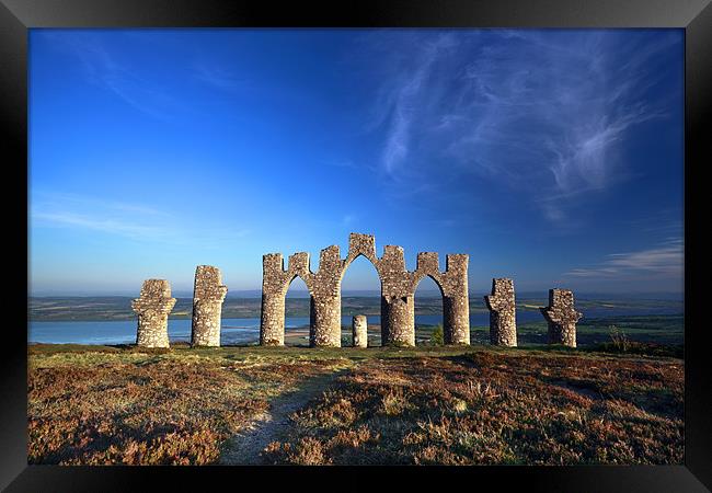 Fyrish monument Framed Print by Grant Glendinning