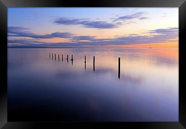 West coast Sunset Framed Print by Grant Glendinning