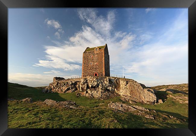 Smailholm Tower Framed Print by Grant Glendinning