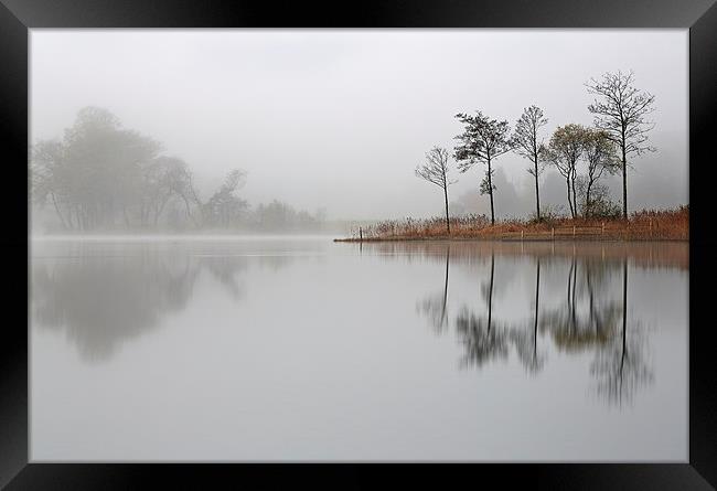 Loch Ard Reflections Framed Print by Grant Glendinning