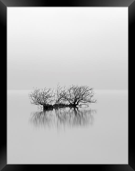 Loch Lomond Mist Framed Print by Grant Glendinning