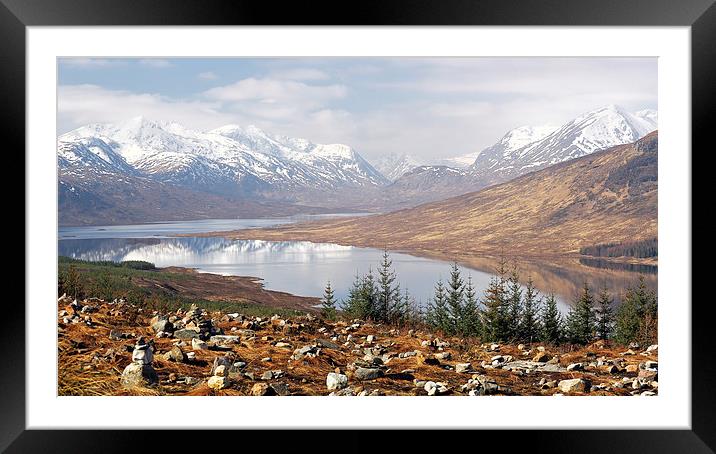  Highland View Framed Mounted Print by Grant Glendinning