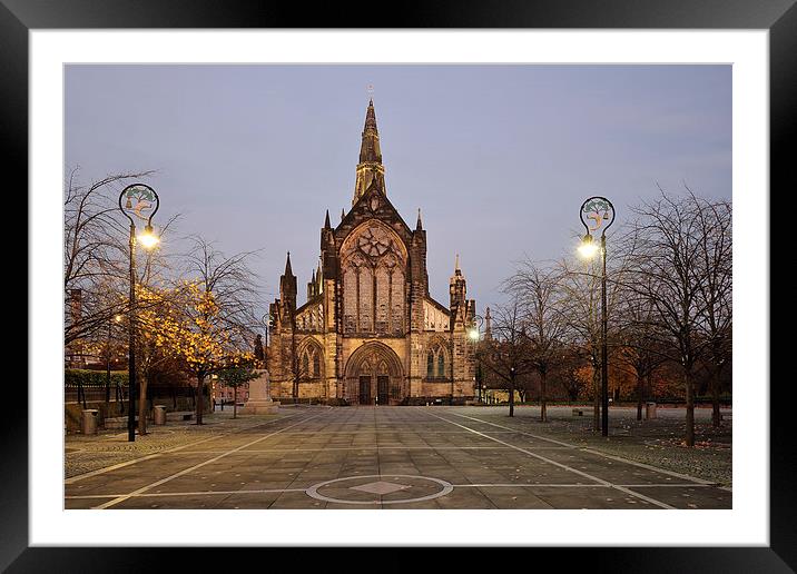 Glasgow Cathedral Framed Mounted Print by Grant Glendinning