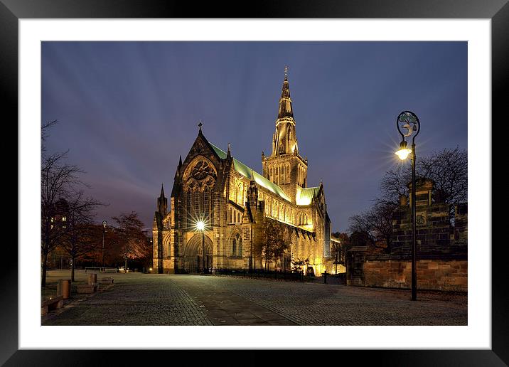 Glasgow Cathedral Framed Mounted Print by Grant Glendinning
