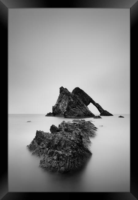  Bow Fiddle Rock Framed Print by Grant Glendinning