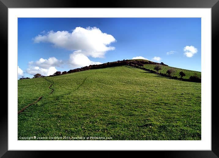 On The Way Up Framed Mounted Print by Joanne Crockford