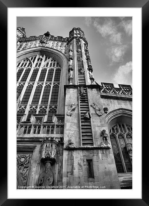 Bath Abbey, Bath Framed Mounted Print by Joanne Crockford