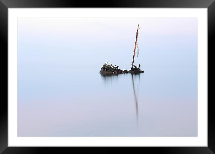 Sunrise at Ayrshire Coast Framed Mounted Print by Maria Gaellman