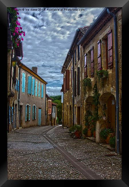 Empty Streets Framed Print by Images of Devon