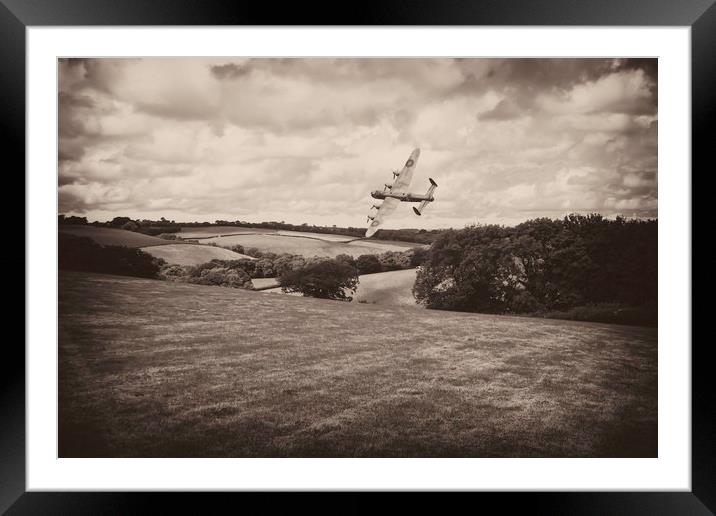 Final Approach Framed Mounted Print by Images of Devon