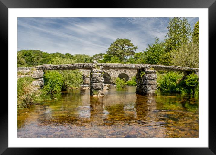 Postbridge Dartmoor National Park Framed Mounted Print by Images of Devon