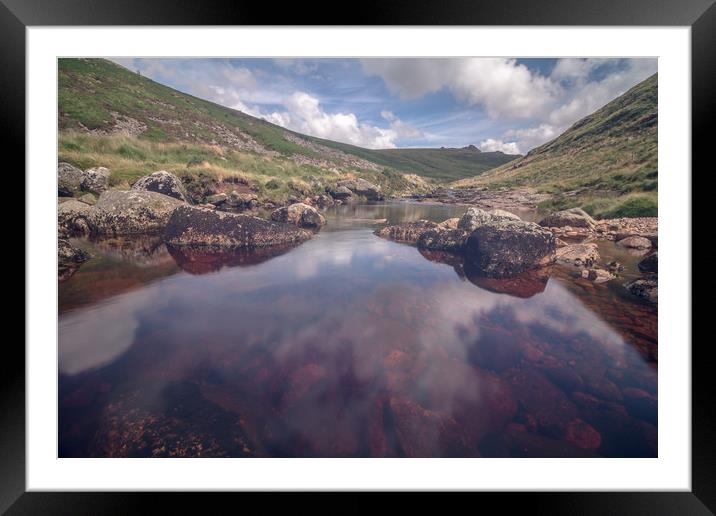 Tavy Cleave Pool Framed Mounted Print by Images of Devon