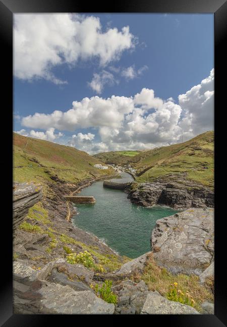 Boscastle Cornwall Framed Print by Images of Devon