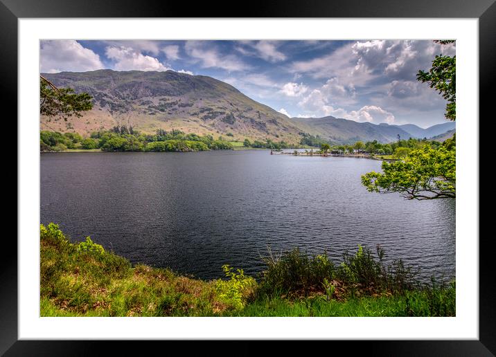Ullswater, Cumbria Framed Mounted Print by Images of Devon