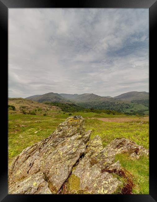 The Lake District Hills Framed Print by Images of Devon