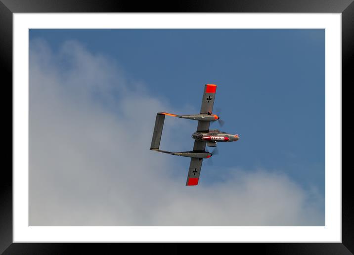 North American Rockwell OV-10 Bronco Framed Mounted Print by Images of Devon