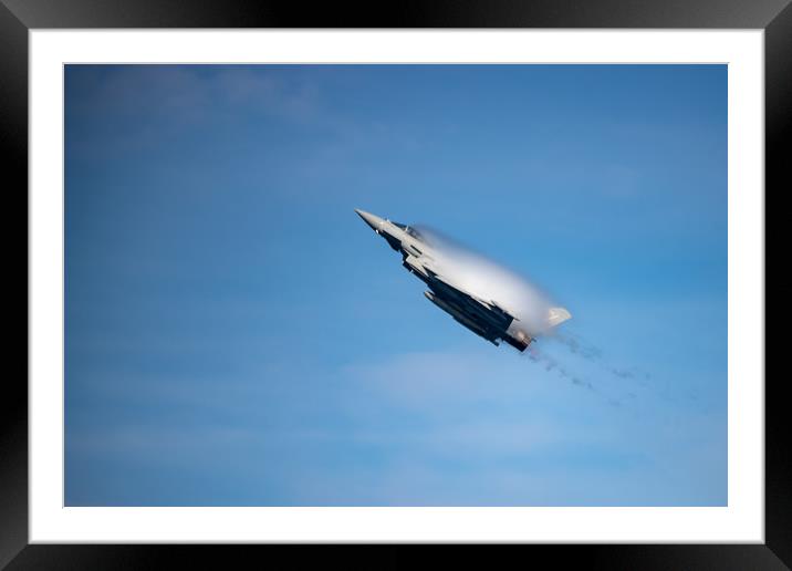 Eurofighter Typhoon Framed Mounted Print by Images of Devon