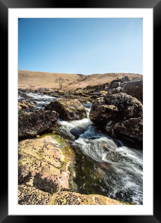 The River Tavy, Dartmoor Framed Mounted Print by Images of Devon