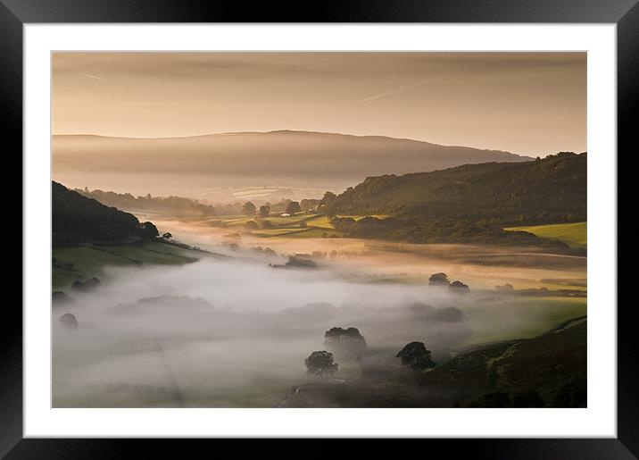 The Golden Light of Dawn Framed Mounted Print by Ian Collins