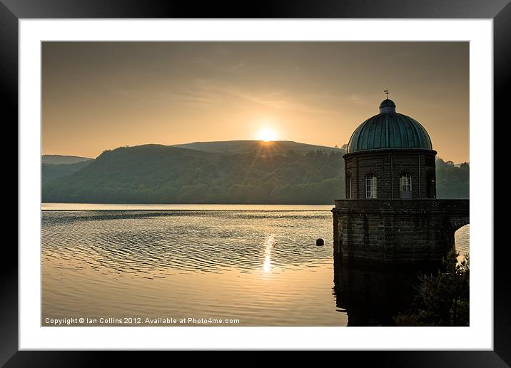 Sunset at the Foel Framed Mounted Print by Ian Collins