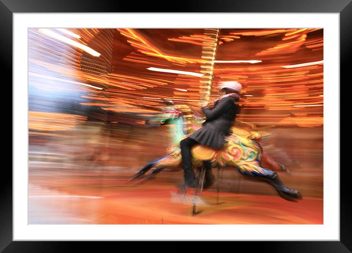 Magical Ride Framed Mounted Print by Jack Jacovou Travellingjour
