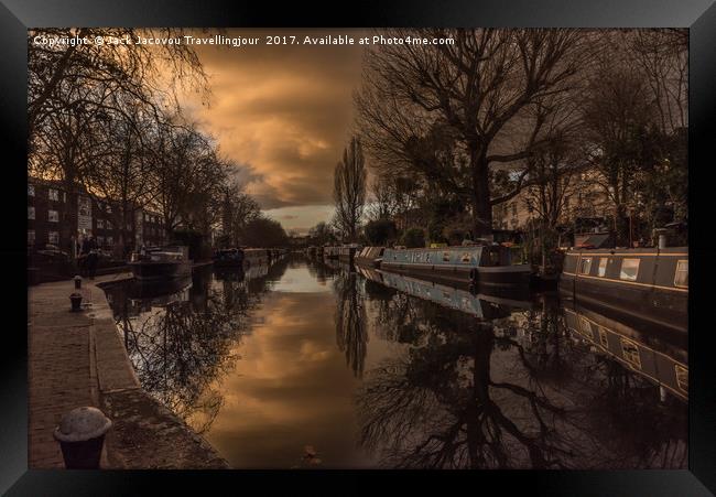 Little Venice Framed Print by Jack Jacovou Travellingjour