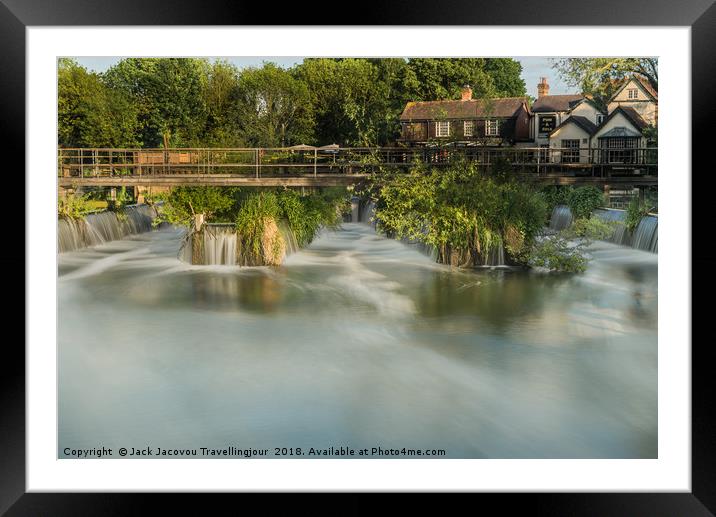 Dobbs Weir  Framed Mounted Print by Jack Jacovou Travellingjour