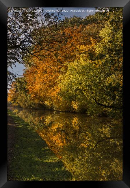 Autumnal Colours Framed Print by Jack Jacovou Travellingjour