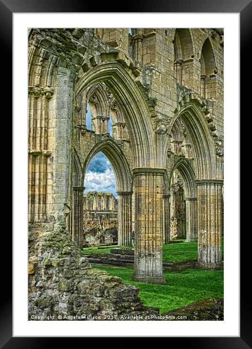 ARCHWAY TO HEAVEN Framed Mounted Print by Angela Wallace