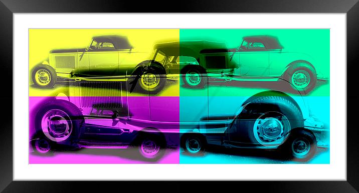 FIVE IMAGE COUPE Framed Mounted Print by Robert Happersberg