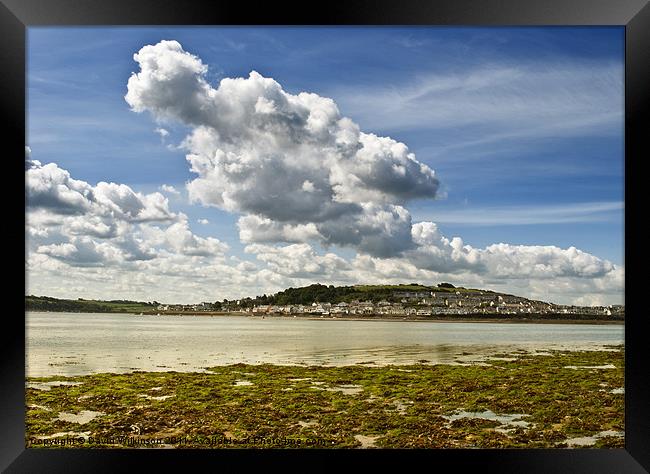 Clouds Framed Print by Dave Wilkinson North Devon Ph