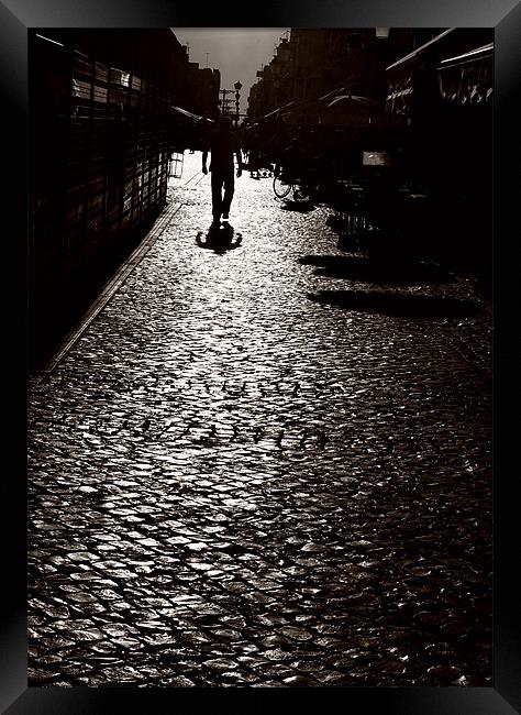 Shadow Framed Print by Dave Wilkinson North Devon Ph