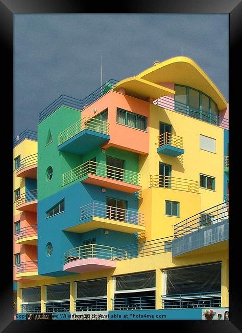 Marina Albufeira Portugal Framed Print by Dave Wilkinson North Devon Ph