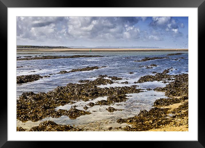 The Middle Ridge Framed Mounted Print by Dave Wilkinson North Devon Ph