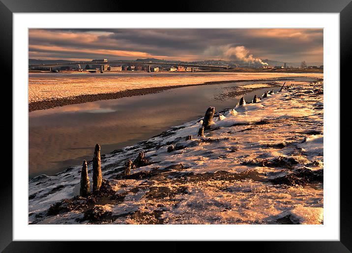 Barnstaple North Devon Framed Mounted Print by Dave Wilkinson North Devon Ph