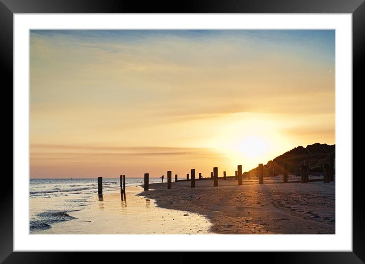 Crow Point Framed Mounted Print by Dave Wilkinson North Devon Ph