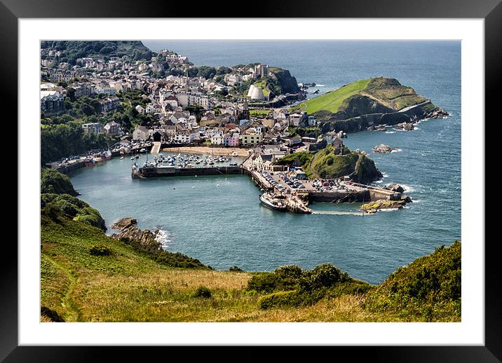 Ilfracombe Framed Mounted Print by Dave Wilkinson North Devon Ph