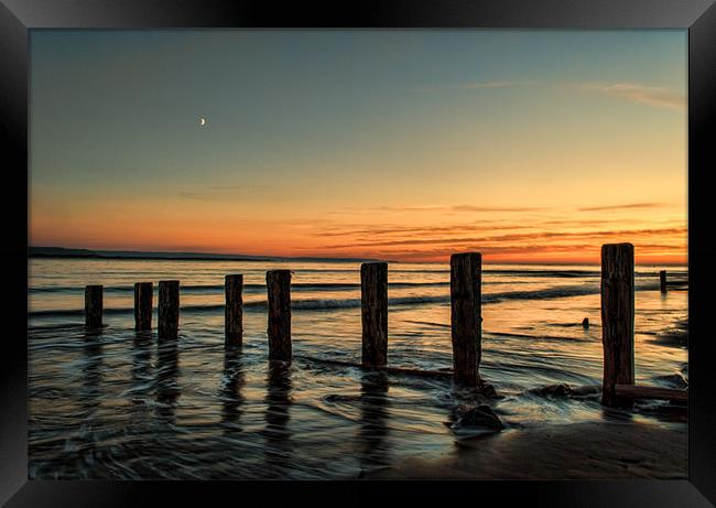 Crow Point Framed Print by Dave Wilkinson North Devon Ph