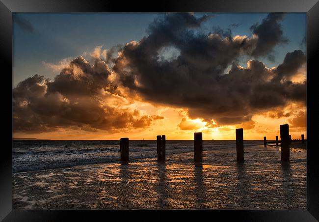 Crow Point Framed Print by Dave Wilkinson North Devon Ph