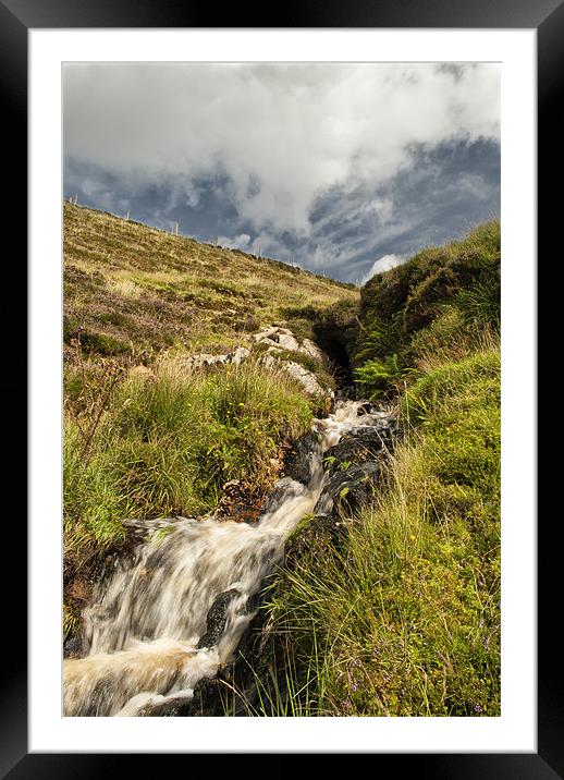 Exmoor Framed Mounted Print by Dave Wilkinson North Devon Ph