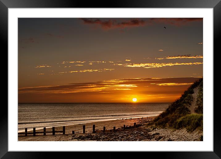 Crow Point Framed Mounted Print by Dave Wilkinson North Devon Ph