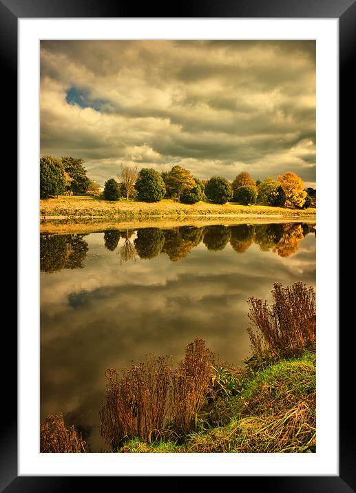 River Taw Framed Mounted Print by Dave Wilkinson North Devon Ph