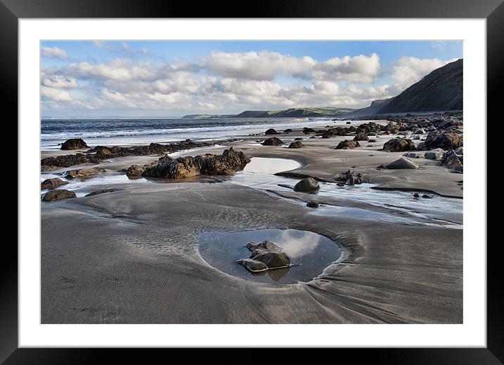 Bucks Mill Framed Mounted Print by Dave Wilkinson North Devon Ph