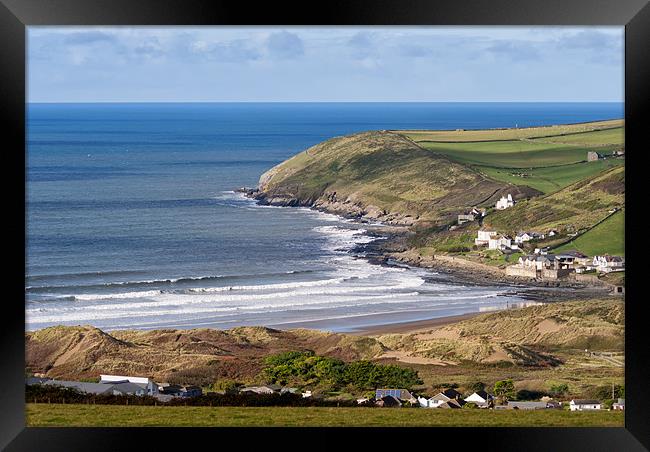 Croyde Bay Framed Print by Dave Wilkinson North Devon Ph