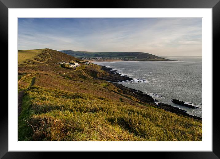 Croyde Bay Framed Mounted Print by Dave Wilkinson North Devon Ph