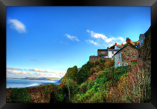 Bucks Mill Framed Print by Dave Wilkinson North Devon Ph