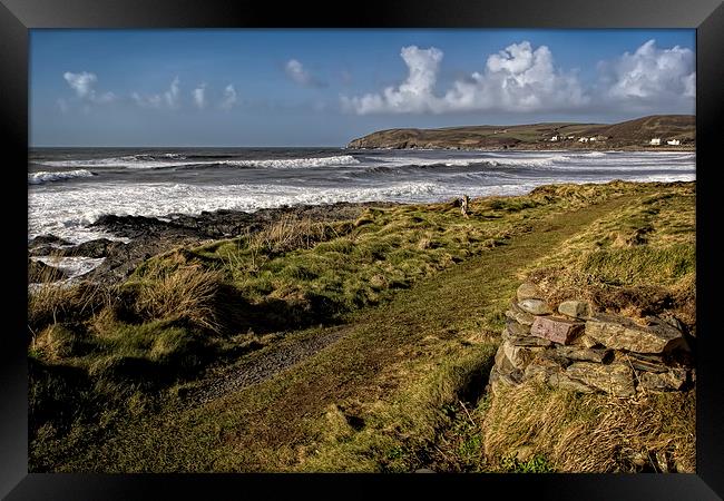 Croyde Bay Framed Print by Dave Wilkinson North Devon Ph