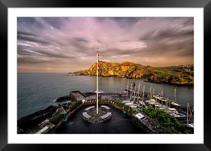 ilfracombe pier Framed Mounted Print by Dave Wilkinson North Devon Ph